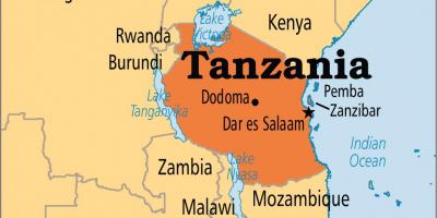 Ramani ya dar es salaam, tanzania