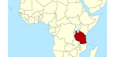 Ramani ya eneo la tanzania juu ya dunia 