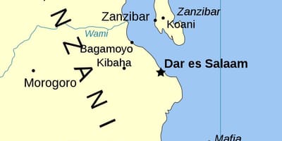 Tanzania islands ramani