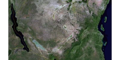 Ramani ya satellite tanzania