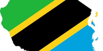 Ramani ya tanzania bendera