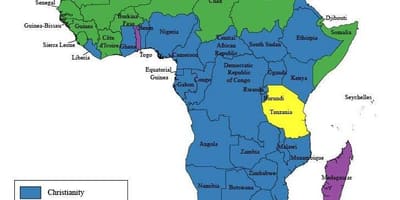 Ramani ya tanzania dini