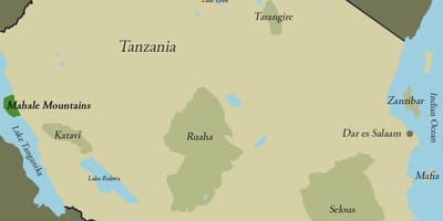 Ramani ya tanzania milima